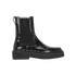 Valentino Rockstud M-Way Chelsea Boots, &pound;275, Shoes, Black, Leather, Front view