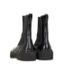 Valentino Rockstud M-Way Chelsea Boots, &pound;275, Shoes, Black, Leather, Back view