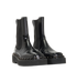 Valentino Rockstud M-Way Chelsea Boots, &pound;275, Shoes, Black, Leather, Side view