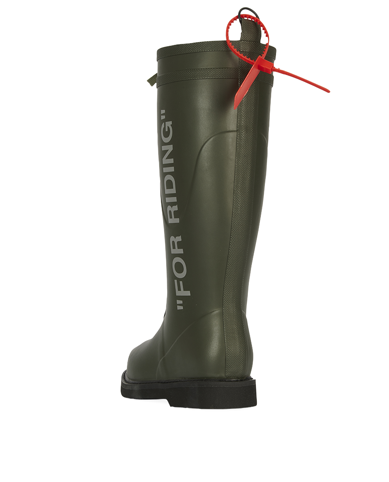 off white wellington boots