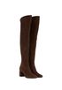 Saint Laurent Thigh High Boots, side view