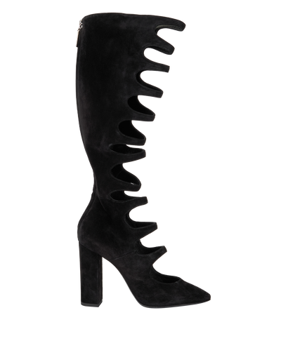 Saint Laurent Cut Out Boots, front view