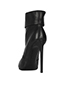 Saint Laurent Ankle Heeled Boots, back view