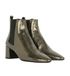 Yves Saint Laurent Block Metallic Boots, side view
