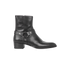 Saint Laurent Wyatt 40 Harness Boots, front view