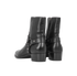 Saint Laurent Wyatt 40 Harness Boots, back view