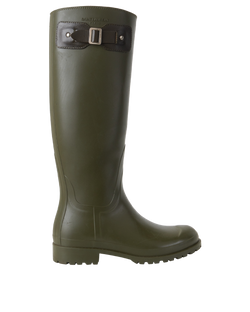 Saint Laurent Wellington Boots, Rubber, Green, UK3, B/DB, 2*