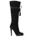 YSL Tassel Below the Knee Boots, front view