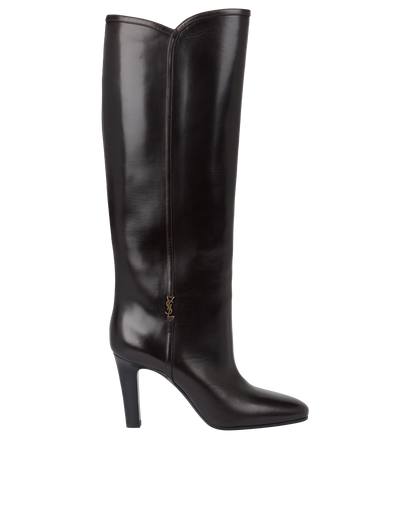 Saint Laurent Knee-High Boots, front view