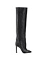 Saint Laurent Knee High Kate Boots, front view