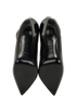 Saint Laurent Pointed Ankle Boots, &pound;230, Shoes, Black, Leather, Top view
