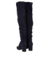 Saint Laurent Over The Knee Boots, back view