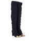 Saint Laurent Over The Knee Boots, side view