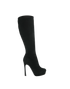 Yves Saint Laurent Platform Knee High Boots, front view