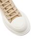 Alexander McQueen Tread Slick Band Boots, £195, Shoes, Beige, Canvas, Other view