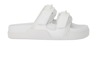 Christian Louboutin Daddy Pool Sandals, front view