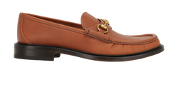 Gucci Jumbo GG Loafers, Mens, Leather, Tan, UK10.5, DB/B, 2*