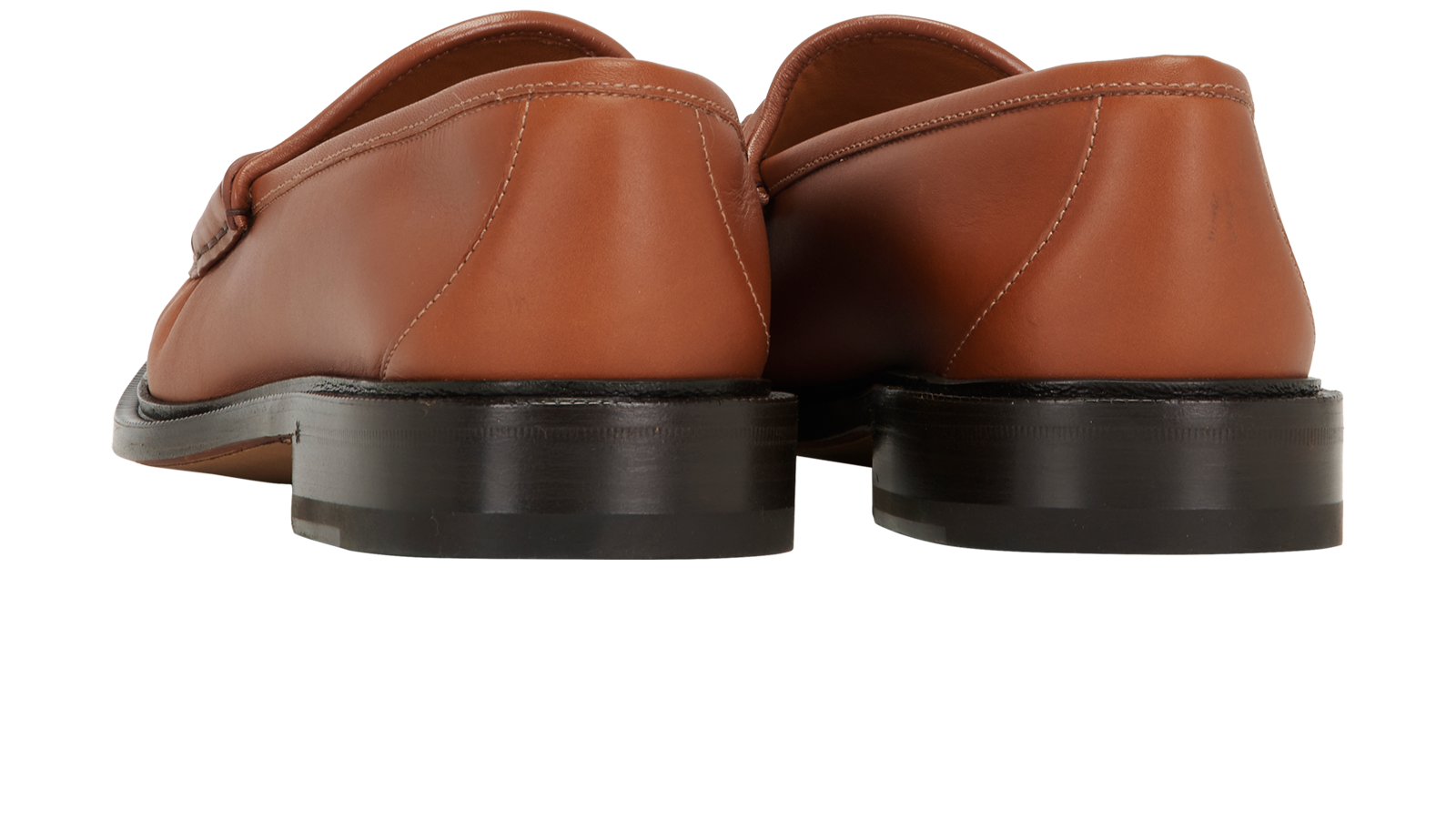 Gucci Jumbo GG Loafers, &pound;395, Shoes, Tan, Leather, Back view