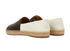Prada Logo Espadrilles, &pound;350, Shoes, Black/White, Leather, Back view