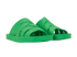 Bottega Veneta Interwoven Sliders, &pound;90, Shoes, Green, Rubber, Side view