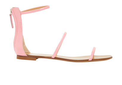 Giuseppe Zanotti Gladiator Sandals, &pound;110, Shoes, Pink, Patent Leather, Front view