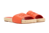 Chanel CC Espadrille Slides, &pound;450, Shoes, Red, Leather, Side view