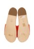 Chanel CC Espadrille Slides, &pound;450, Shoes, Red, Leather, Top view