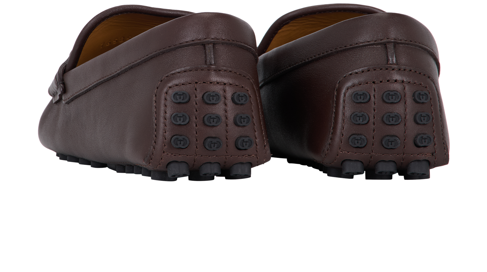 Gucci Horsebit Driver Shoes, &pound;295, Shoes, Brown, Leather, Back view