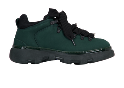 Burberry Nubuck Trek Shoes, Mens, Suede, Green, UK10, DB/B, 2*