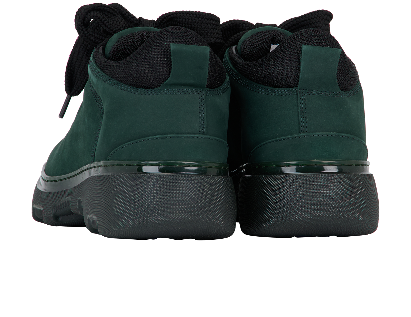 Burberry Nubuck Trek Shoes, &pound;175, Shoes, Green, Suede, Back view