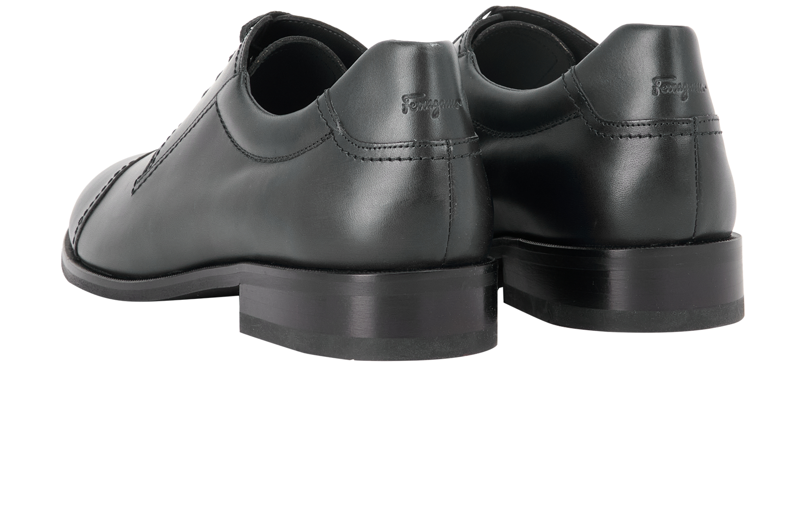 Salvatore Ferragamo Loafers, &pound;250, Shoes, Navy, Leather, Back view