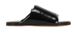 Bottega Veneta Cushion Flats, Leather, Black, UK7, B/DB, 2*