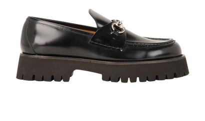 Gucci Horsebit Loafers, &pound;350, Shoes, Black, Leather, Front view