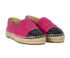 Chanel Espadrilles, &pound;550, Shoes, Pink, Leather, Side view