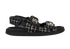 Chanel Dad Sandals, £490, Shoes, Black, Fabric, Front view
