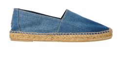 Saint Laurent Espadrille Flats, Denim, Blue, UK7, DB/B, 3*