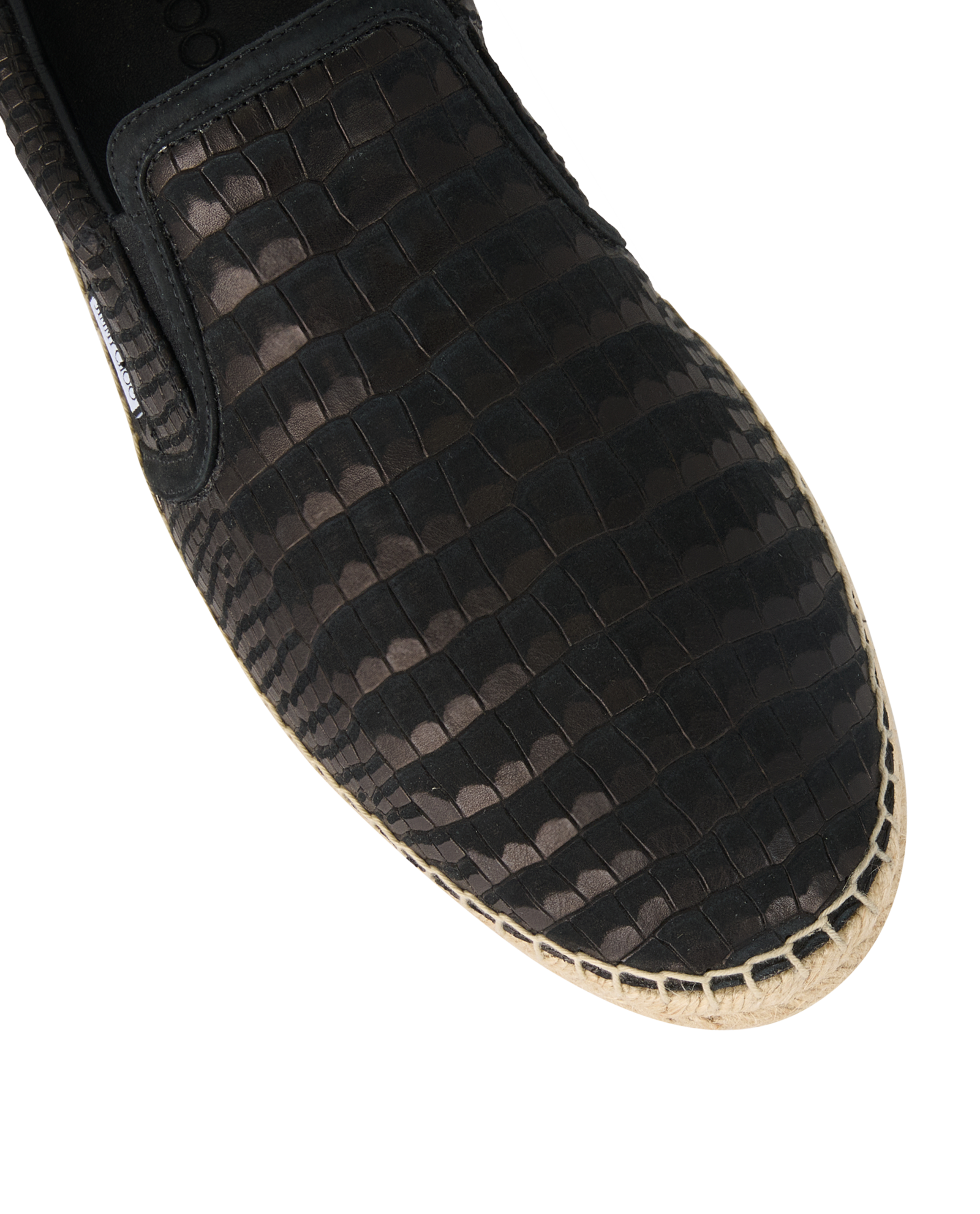 Jimmy Choo Vlad Espadrilles, &pound;195, Shoes, Black, Leather, Other view