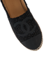 Chanel CC Espadrilles, &pound;520, Shoes, Black, Tweed, Other view