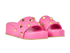 Valentino Rockstud Platform Slides, side view