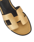 Hermes Santorini Sandals, £580, Shoes, Gold, Leather, Other view