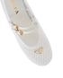 Prada Ballerina Flats, £420, Shoes, White, Mesh, Other view