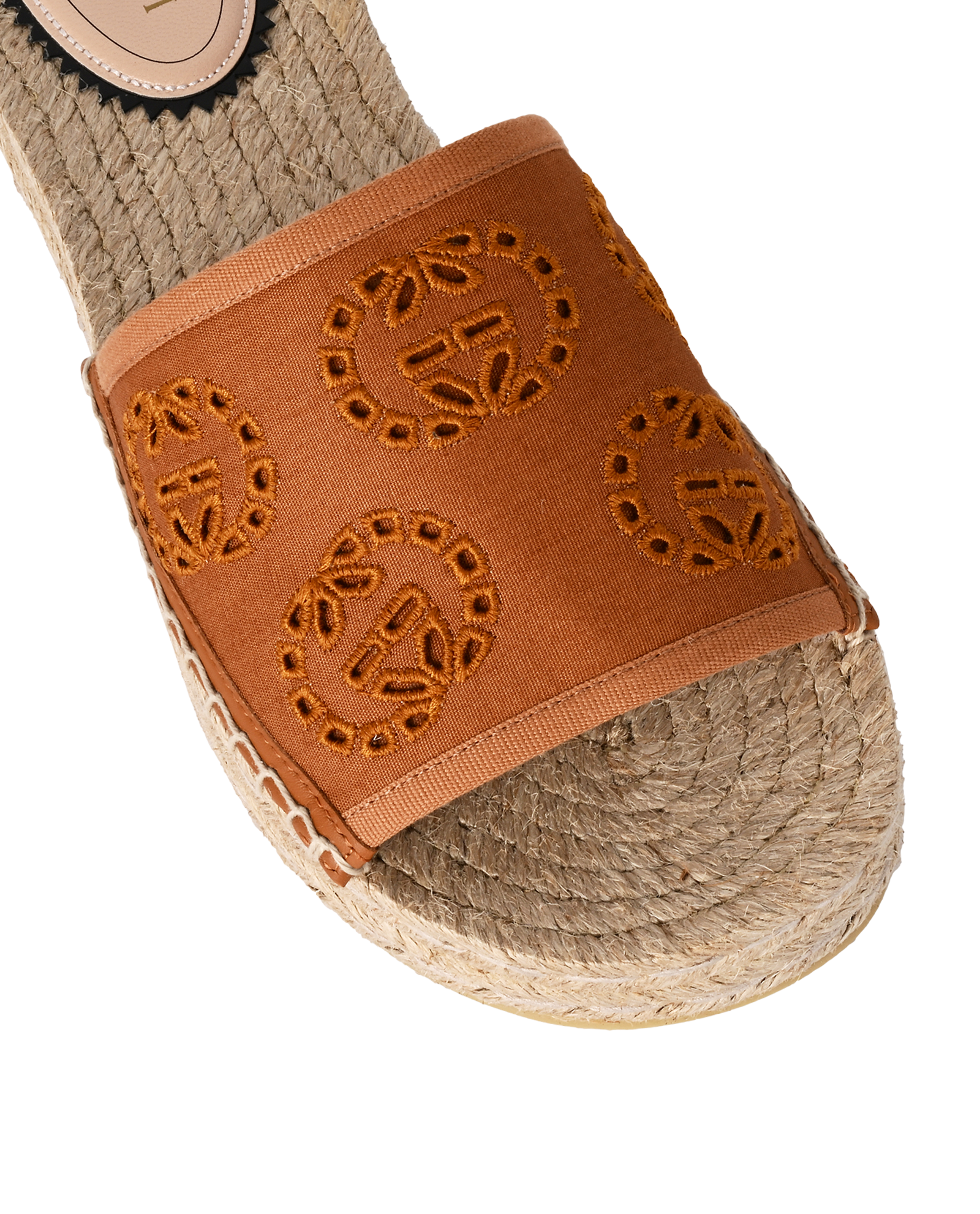 Gucci GG Espadrilles Sliders, &pound;275, Shoes, Brown, Fabric, Other view