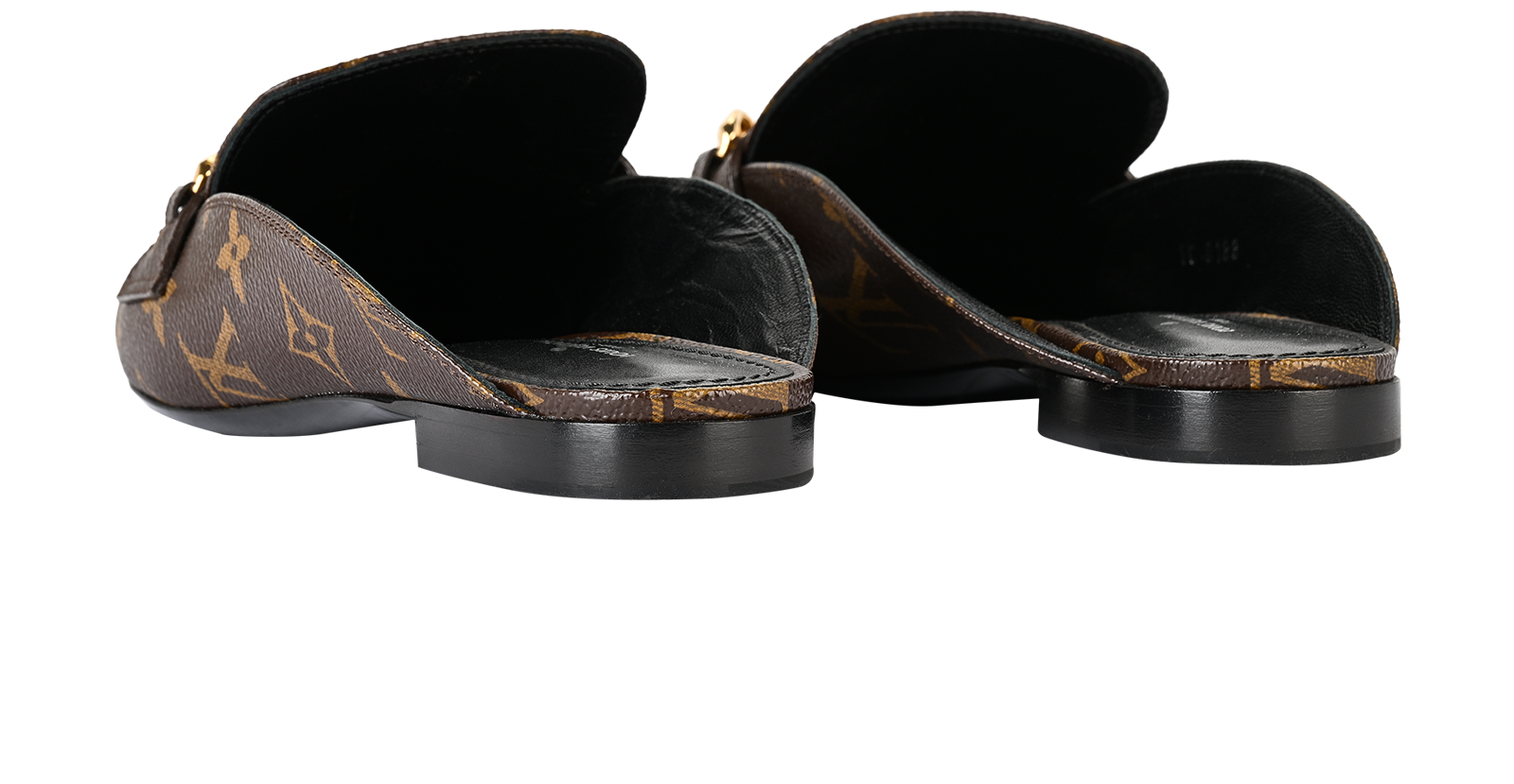 Louis Vuitton Upper Case Mules, &pound;450, Shoes, Brown, Canvas, Back view