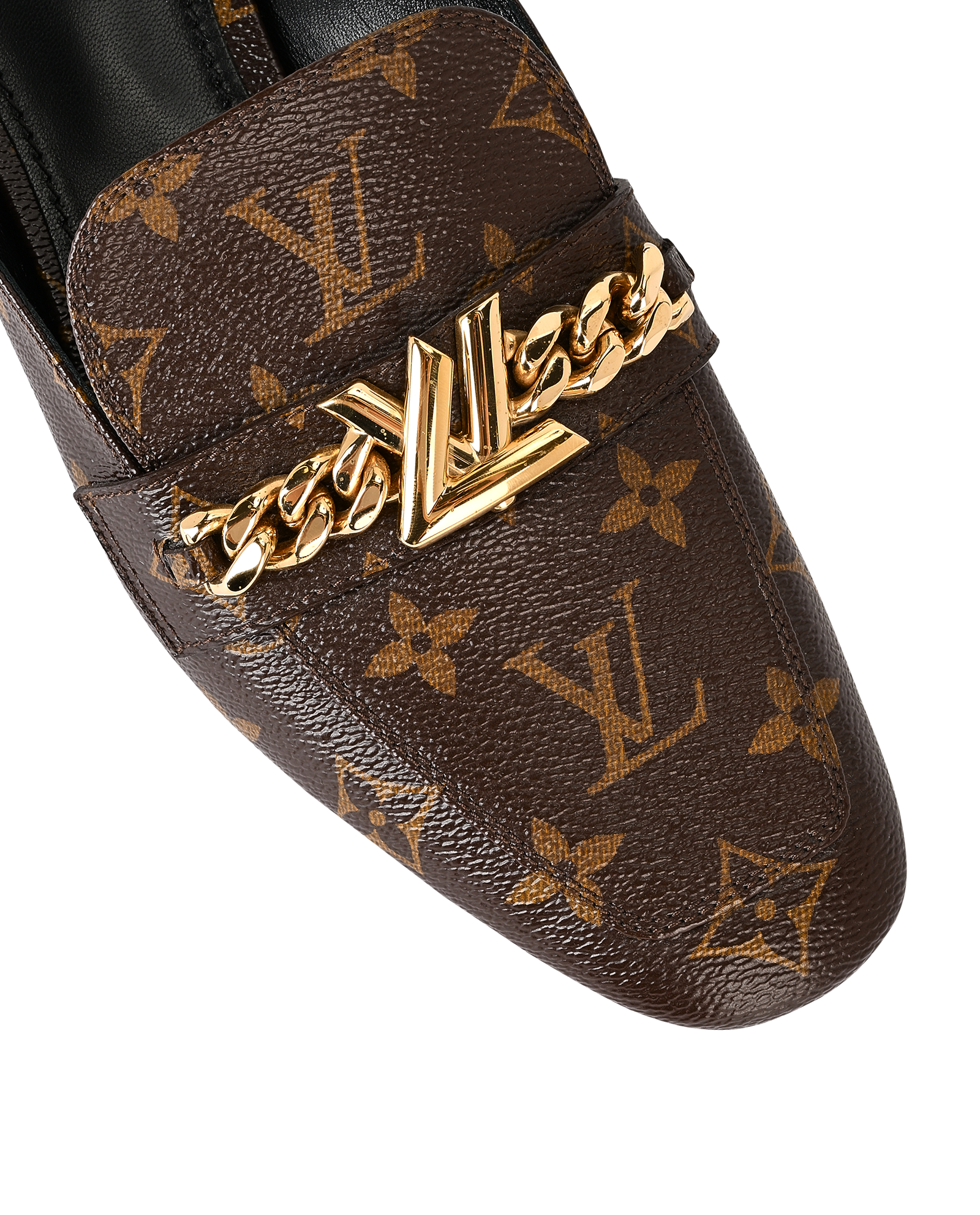 Louis Vuitton Upper Case Mules, &pound;450, Shoes, Brown, Canvas, Other view
