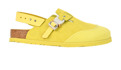 Christian Dior X Birkenstock Sandal, Mens, Suede, Yellow, UK8, DB/B, 3*