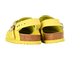 Christian Dior X Birkenstock Sandal, &pound;450, Shoes, Yellow, Suede, Back view
