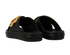 Fendi Fendigraphy Slide Sandals, &pound;320, Shoes, Black, Leather, Back view