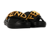 Fendi Fendigraphy Slide Sandals, &pound;320, Shoes, Black, Leather, Side view