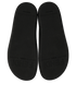 Fendi Fendigraphy Slide Sandals, &pound;320, Shoes, Black, Leather, Top view