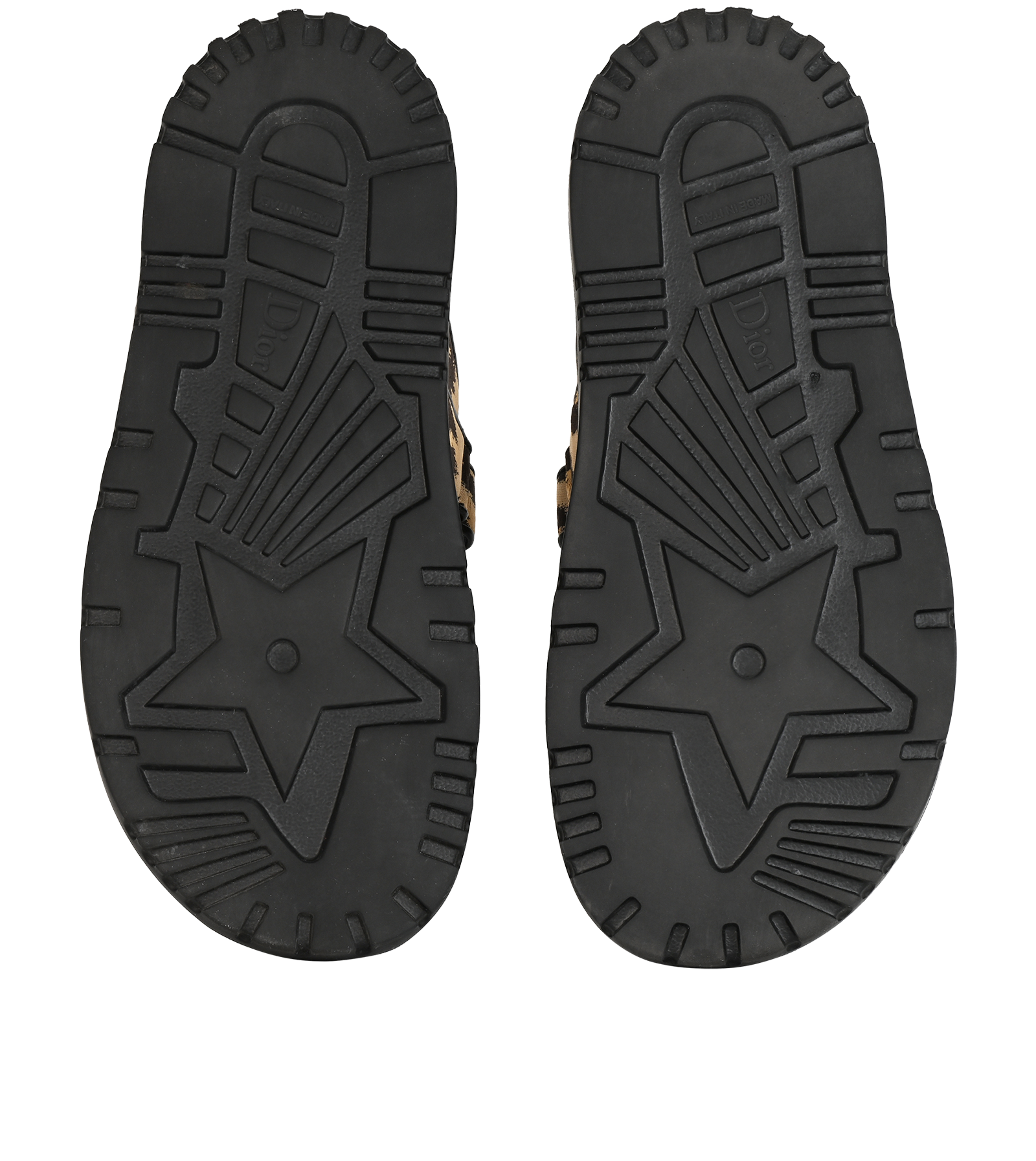 Christian Dior Grandad Sandals, &pound;350, Shoes, Black, Rubber, Top view